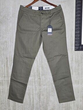 Ben Sherman Olive Green Men's Pants 32W 32L